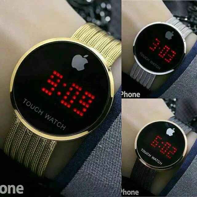 READY STOK 3 WARNA / JAM TANGAN WANITA IPHONE DIGITAL RANTAI PASIR TERBARU KW SUPER / HARGA TERMURAH