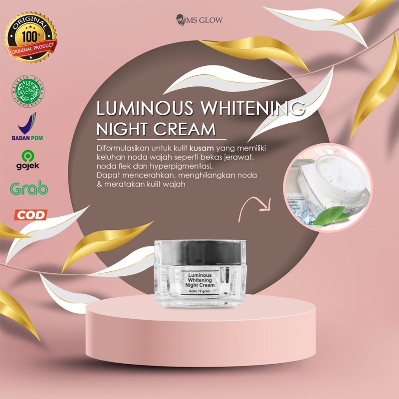 Ms Glow Nightcream Ecer