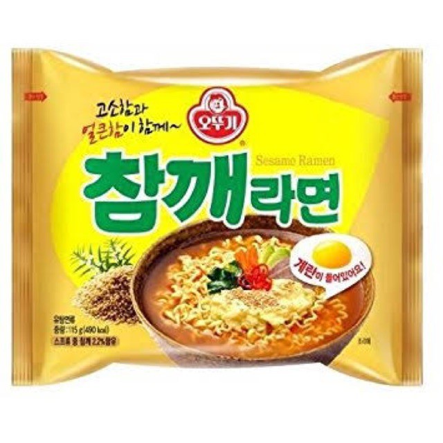 

Ottogi Sesame Ramen Spicy - Mie Korean Rasa Minyak Wijen