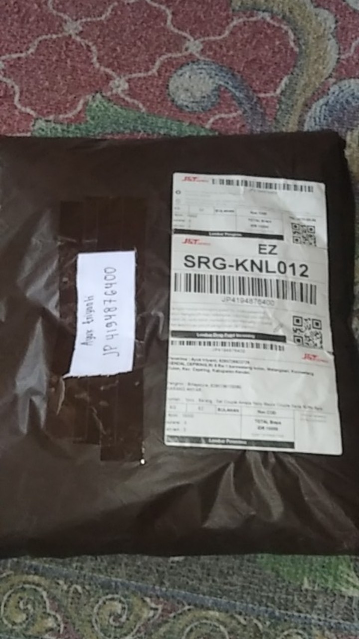 Set Couple Amalia Navy Maura Couple Sania Ruffle Batik Couple Ori