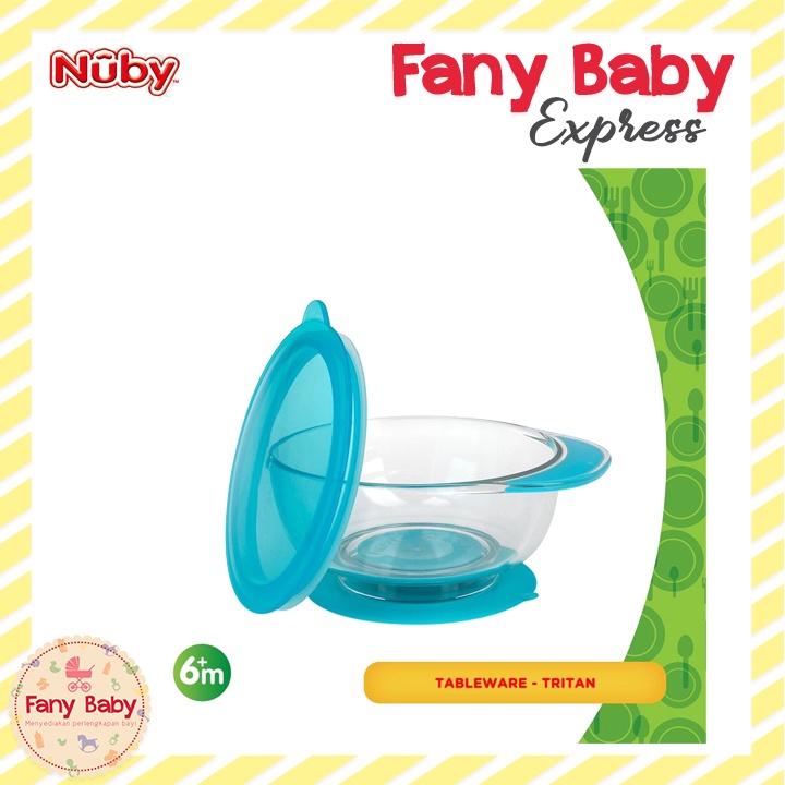 NUBY TRITAN ONE-HENDLE SUCTION BOWL