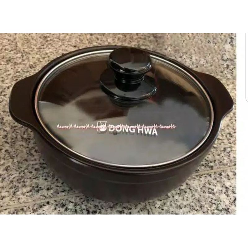 Dong Hwa Panci Keramik Ttubeghi Wadah Masakan Korea Ceramic G103 1,4L