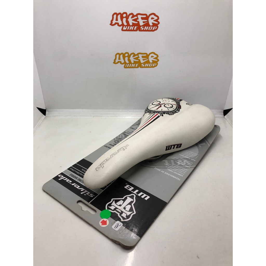 Sadel Saddle MTB Seli Sepeda Lipat Road WTB Silverado Lebar 13cm Titanium Rail Bekas Normal