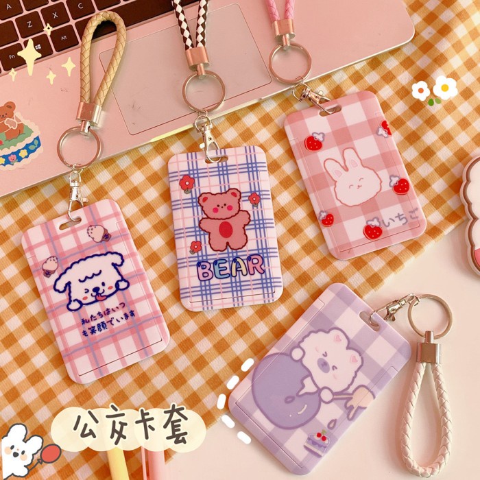 

Namecard Casing Pelindung Kartu Korean Style Aesthetic Easy Going Case Kartu