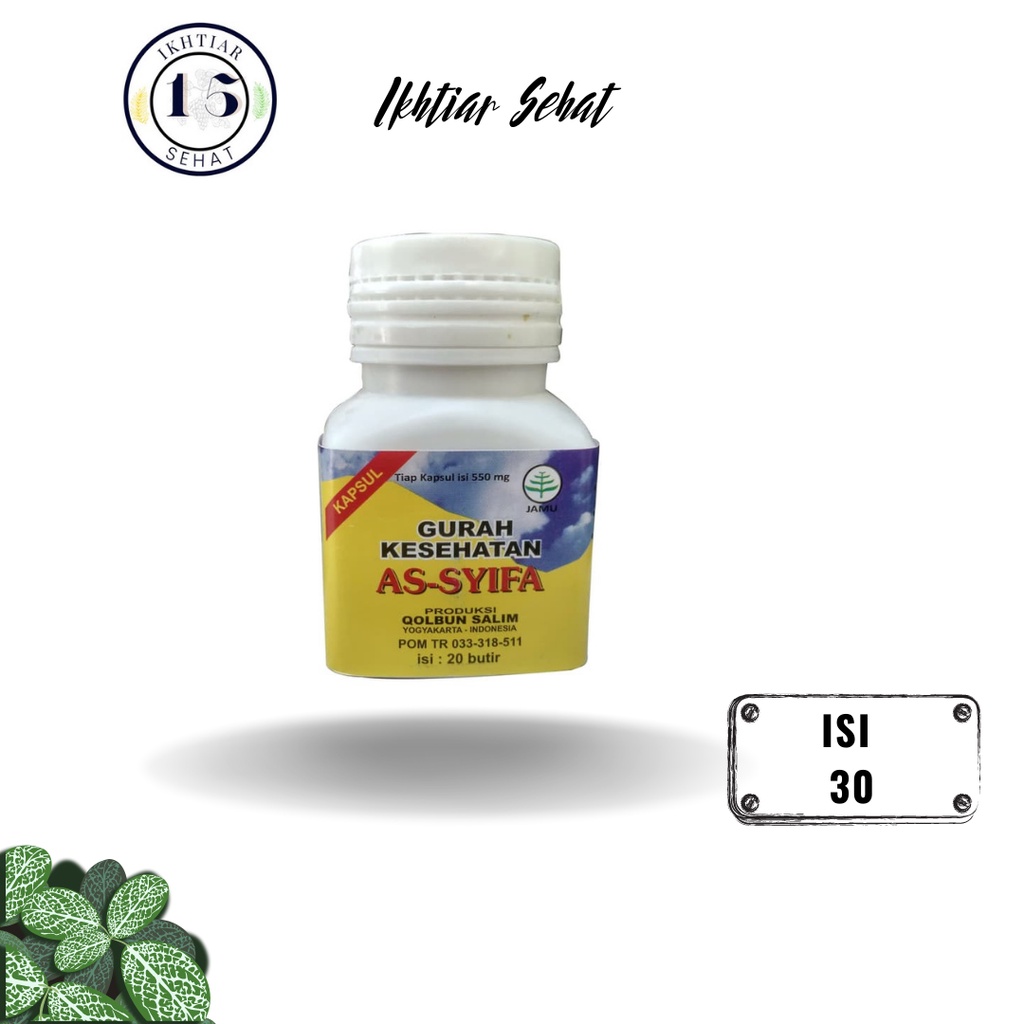 GURAH ASSYIFA KAPSUL GURAH HERBAL KAPSUL UNTUK GURAH