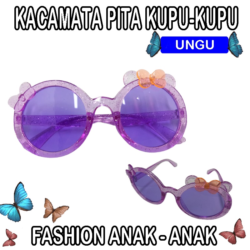 New! Kacamata Anak anak Fashion Lucu Frame Bulat Boboho Vita Kupu Kupu Kaca mata Gaya Kacamata Outdoor kaca mata Fashion Kacamata Anak Vita Kupu Kupu