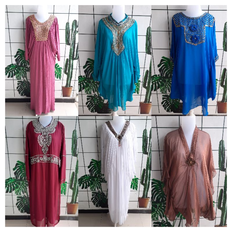 Preloved Kaftan Mewah Pesta