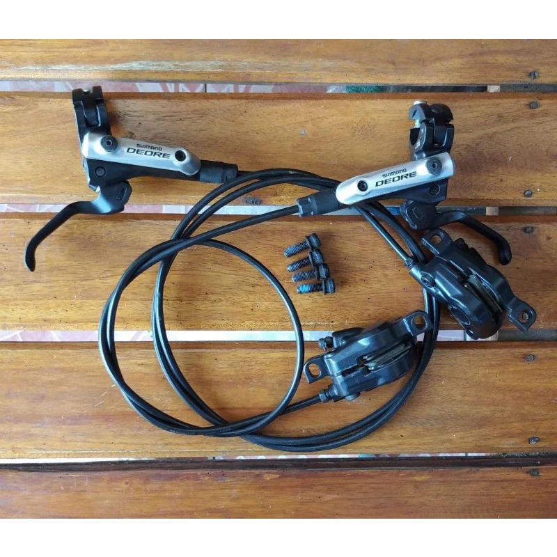 Brakeset Hidrolik Shimano Deore M615