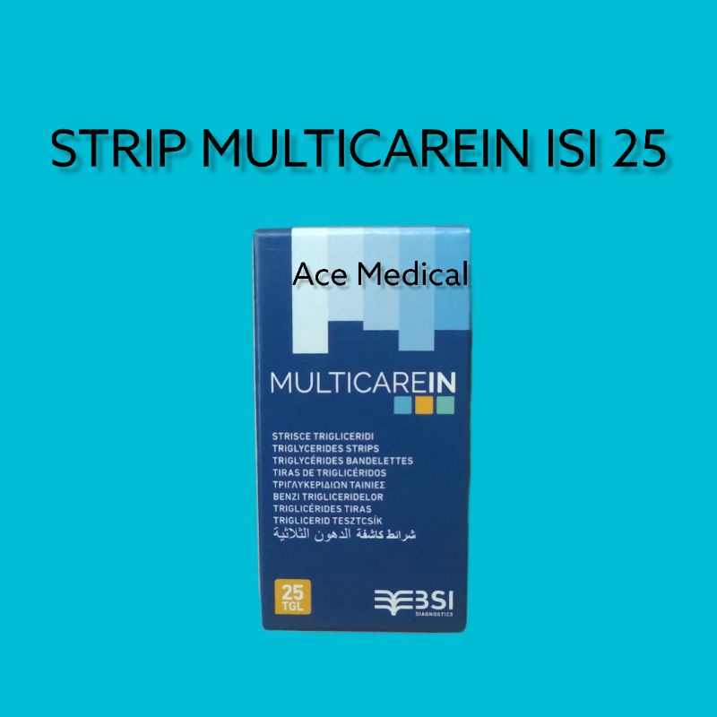 Strip MulticareIn Trigliserida Isi 25