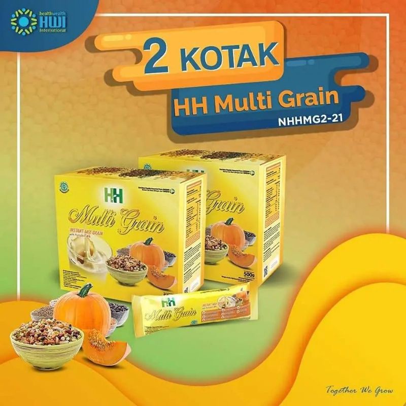 

paket 2 BOX HH MULTIGRAIN sereal sehat alami diet alami