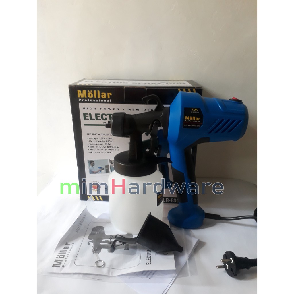 Alat semprot cat listrik / spray gun elektrik Mollar ESG - 300
