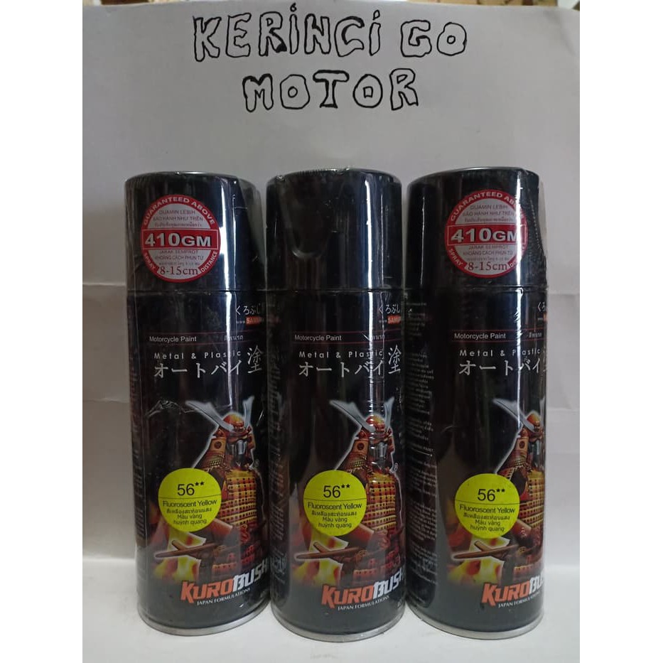 

SAMURAI PAINT - FLUORECENT YELLOW / STABILO YELLOW - 56** Murah + Gratis Ongkir
