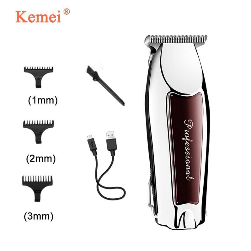 Alat Cukur Rambut Elektrik  Kemei KM 9163 Elektrik Hair Clipper 3in1 Potong Rambut  Jenggot &amp; Kumis