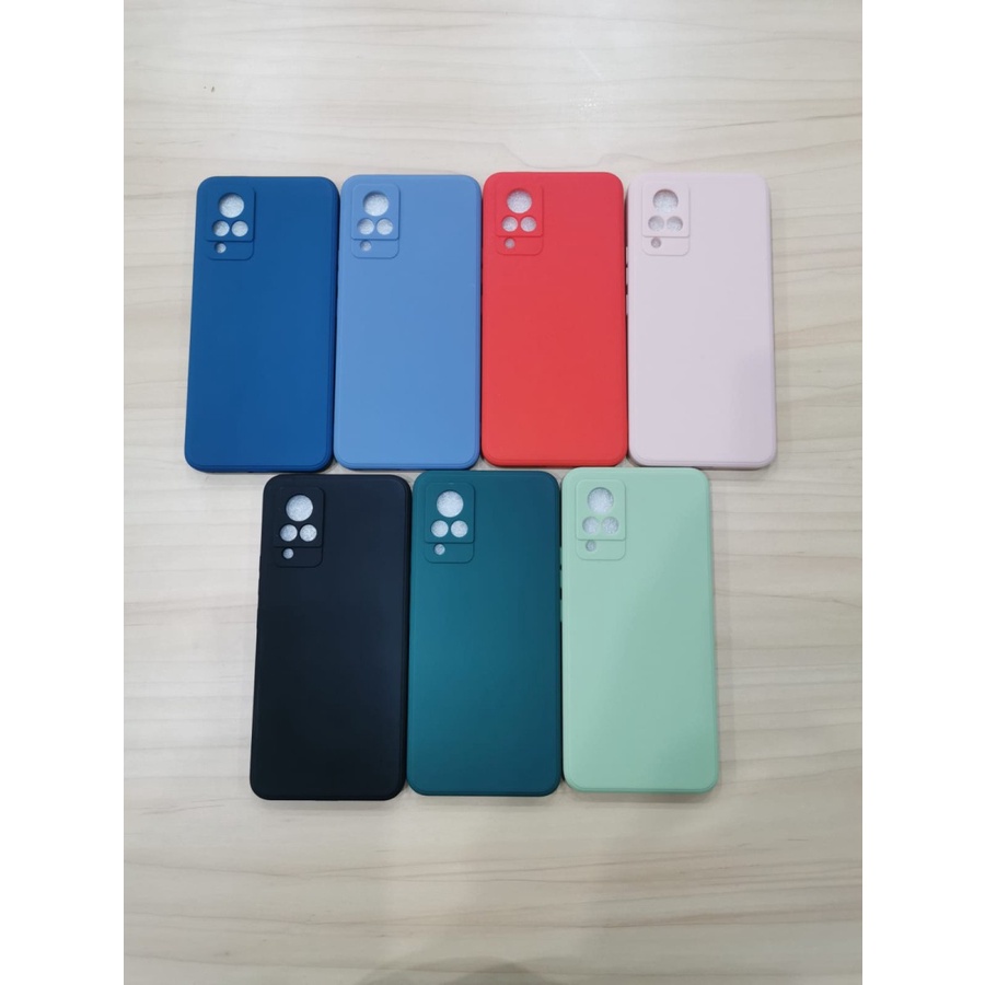 VIVO V27 V27e V25 PRO V23 V23e V21 4G 5G V20 SE SOFT CASE MICROFIBER SUEDE SILICONE BACK COVER