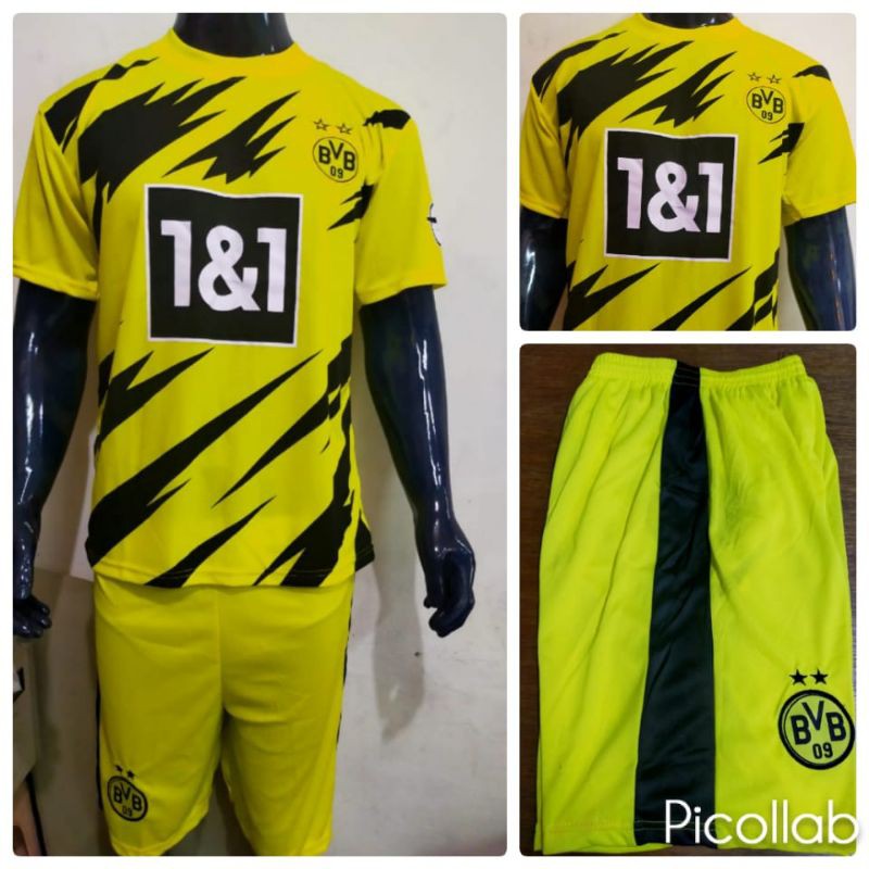 SETELAN BOLA JERSEY DEWASA CLUB DOTMUND