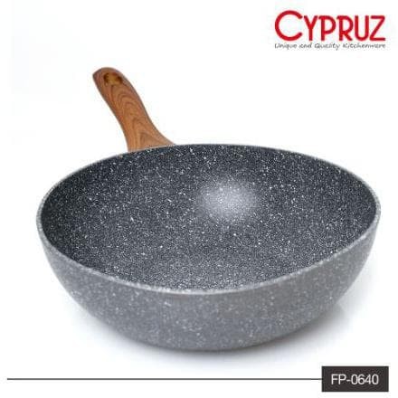 Penggorengan CYPRUZ FP-0640  Marble 20cm FP-0640 mantap