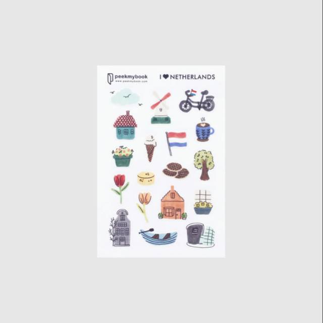 

Peekmybook - I Love Netherlands Stiker