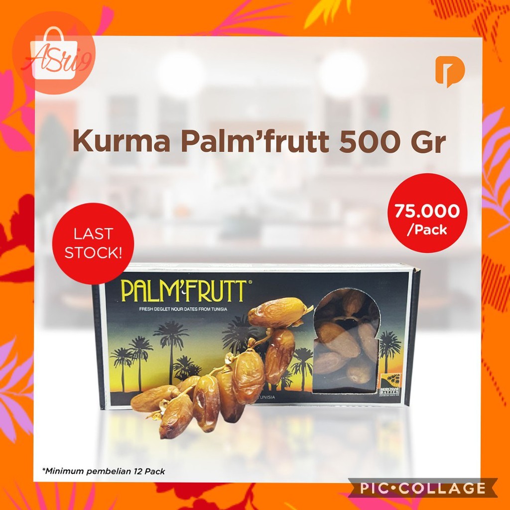 

Kurma palmfrutt 500g