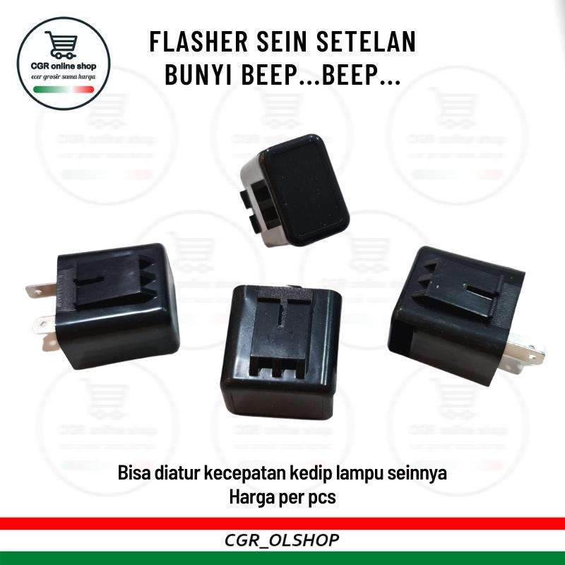 FLASHER SETELAN BUNYI BEEP ALAT KEDIP LAMPU SEN