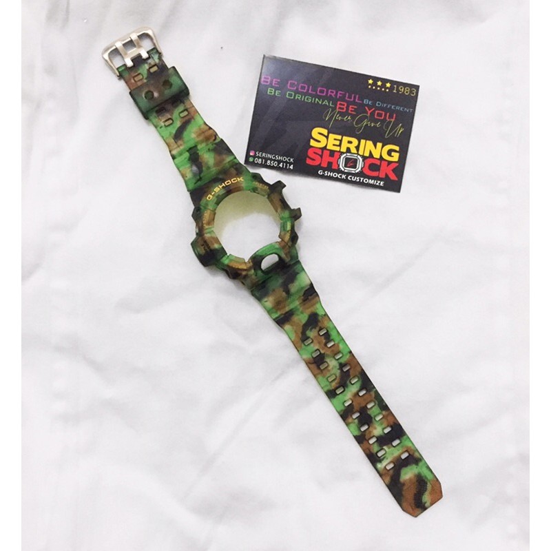 BNB Gshock RANGEMAN GW9400 CAMOUFLAGE Strap Besel PRESISI Casio g-shock