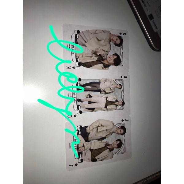 [ BOOKED ] Playing Card Brightwin