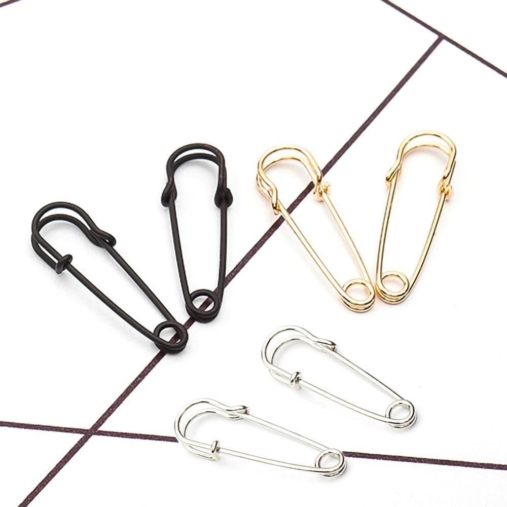 Timekey Anting Tusuk Bentuk Peniti Bahan Alloy Gaya Hip hop Punk Untuk Wanita A3K2