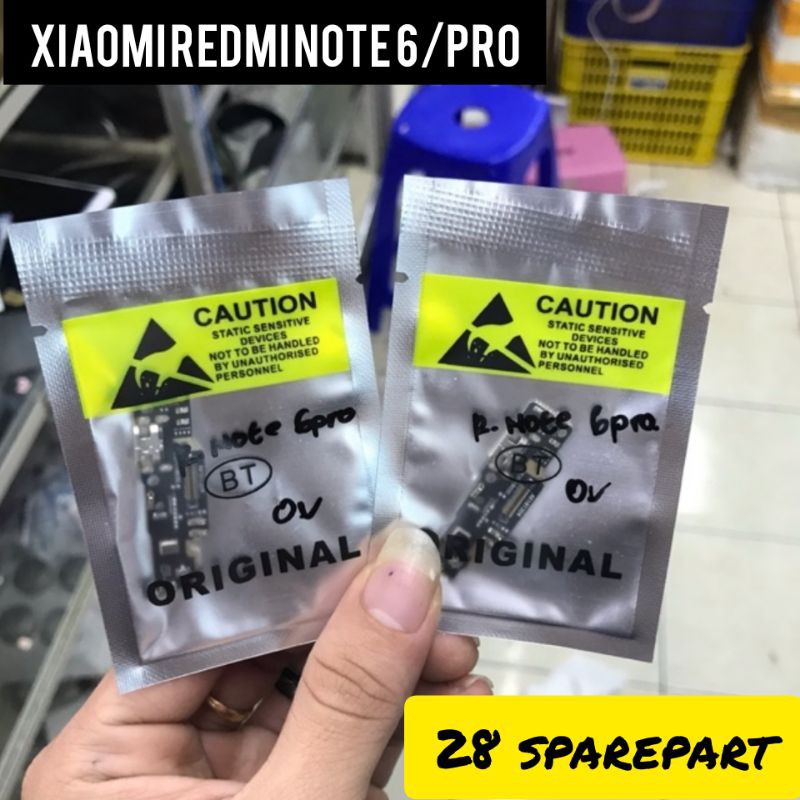 FLEXIBLE / KONEKTOR CHARGER XIAOMI REDMI NOTE 6 / NOTE 6PRO ORIGINAL