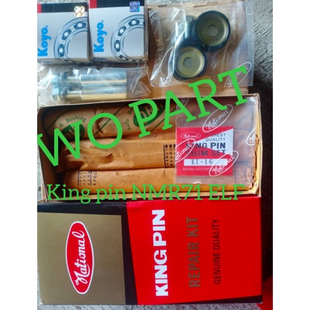 King pin kit King pen ISUZU ELF NMR71 King pin King pen roda depan