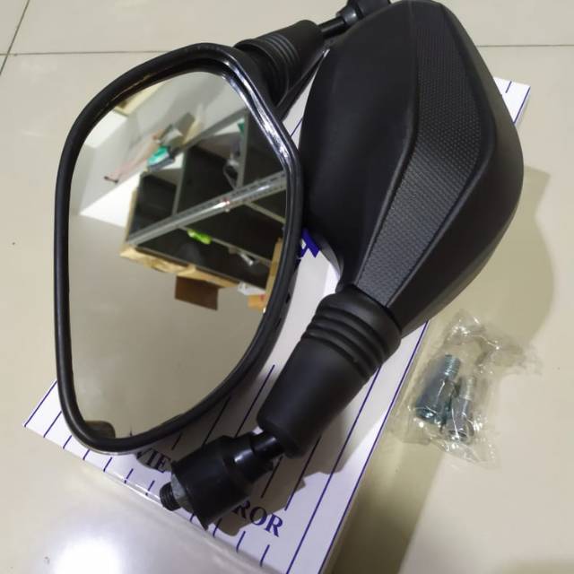 Spion model Click HMA Hitam polos universal