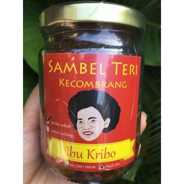 

Sambal-Aneka- Teri Kecombrang Ibu Kribo - Pedas -Aneka-Sambal.