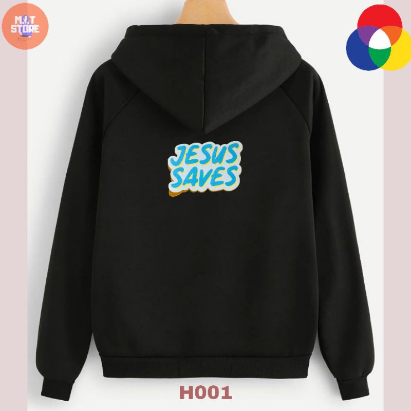 Hoodie Premium Hitam Rohani