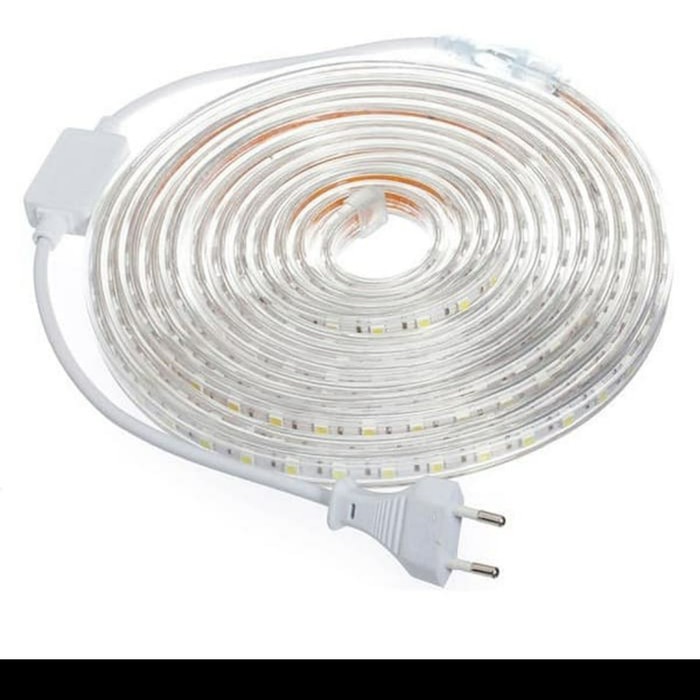  LAMPU  LED  STRIP SELANG SMD 5050 10M 220v OUTDOOR 10 M 10 