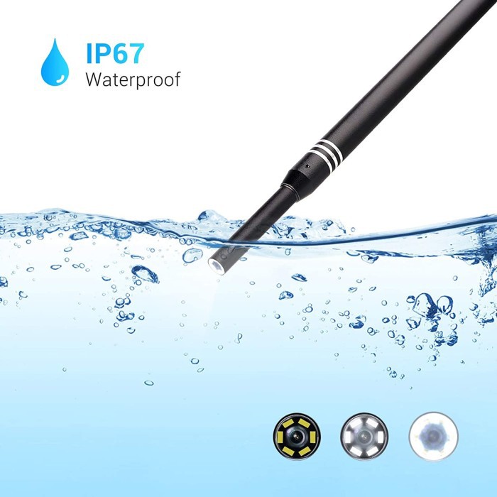 Visual Earwax Endoscope HD Clean Tool Pembersih Telinga Kamera