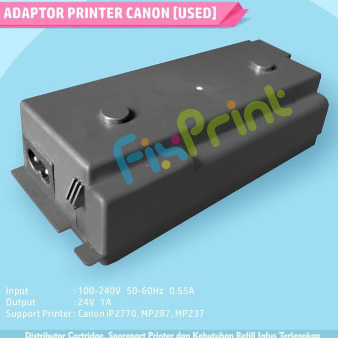 TERLARIS Adaptor Power Supply 24V 5A 24 Volt Switching Printer Canon ip2770 - BEKAS