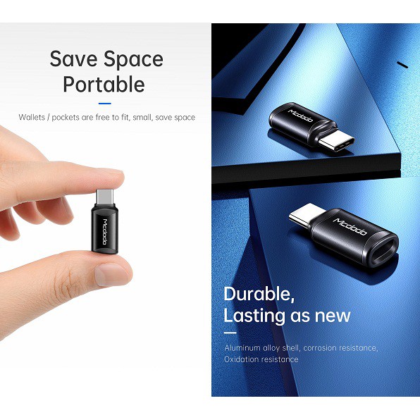 Connector  Lightning ke Type-C Connector Mcdodo