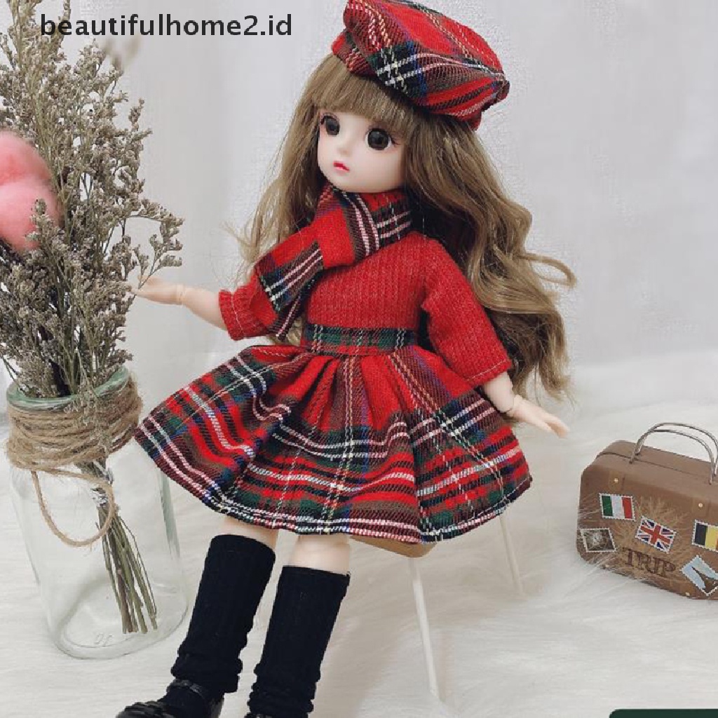 (Beautifulhome2) Buku Literatur Bahasa MandarinId Dress Boneka Bjd 1 / 6 30cm Untuk Hadiah Anak Perempuan