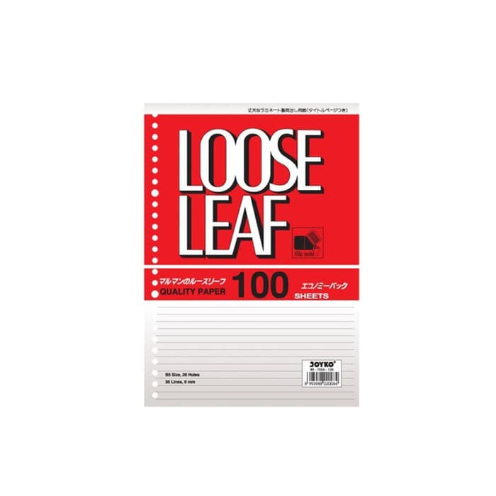 

ISI BINDER B5 ISI 100 SHEET