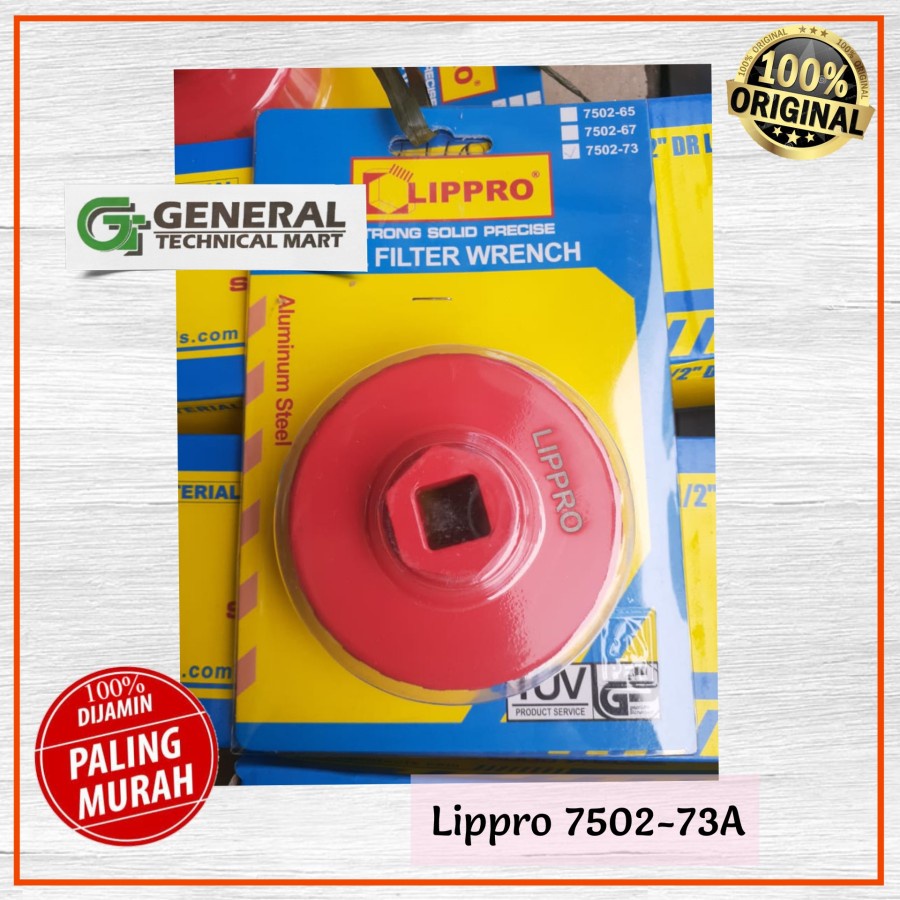 LIPPRO Kunci Filter Oli Model Mangkok Innova Fortuner Oil Wrench - 750