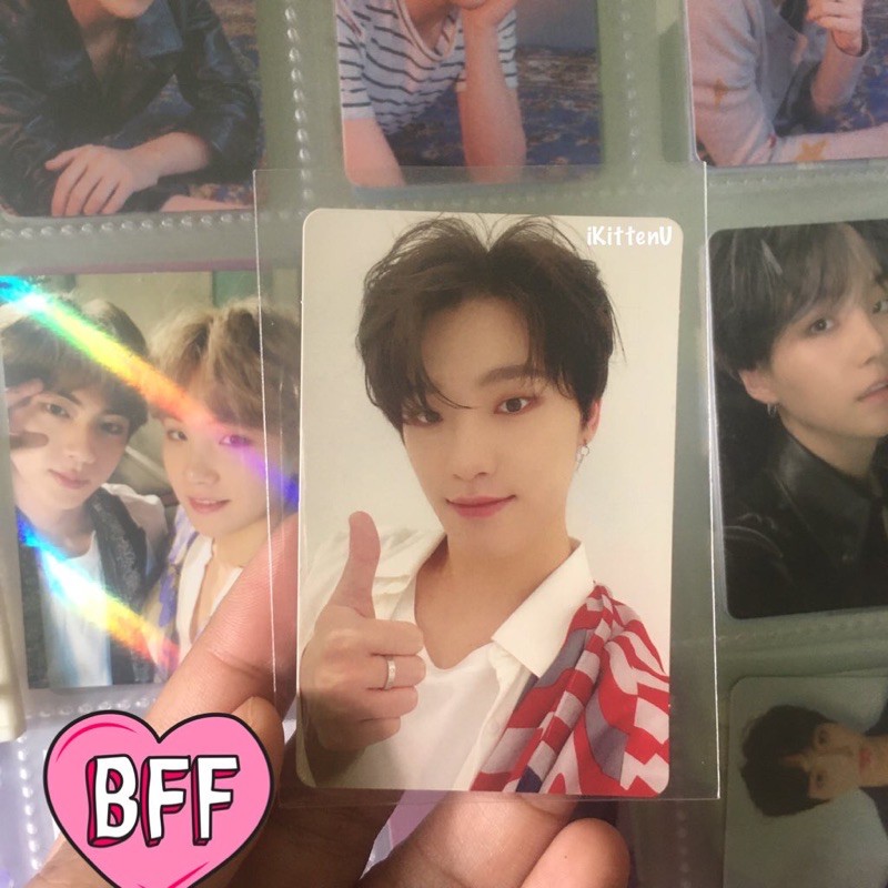 Dino photocard Fallin Flower Carat Ver