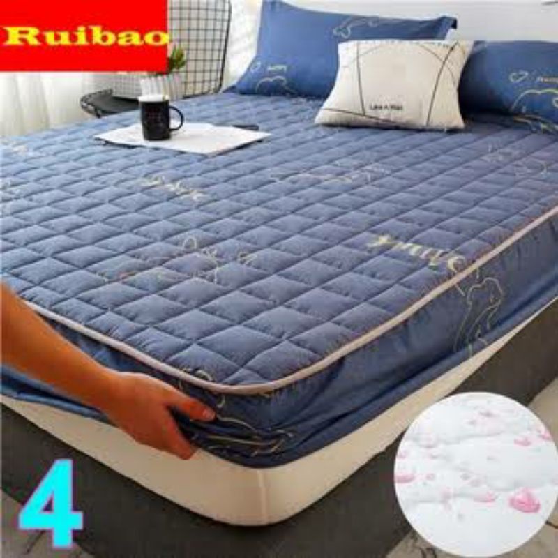 SPREI WATERPROOF MOTIF KARAKTER / SPREI ANTI OMPOL-Ikan