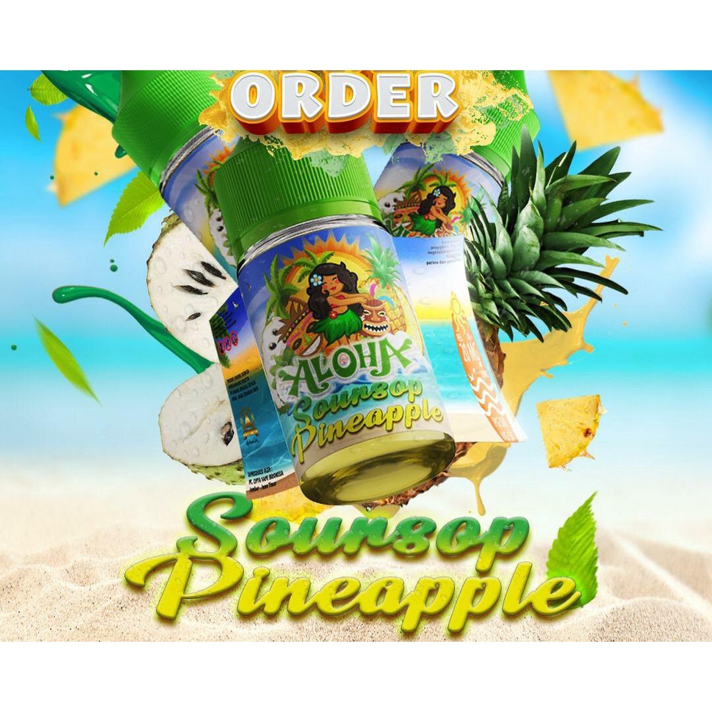 S4LTN ALOHA SOURSOP PINEAPPLE 30 MILI