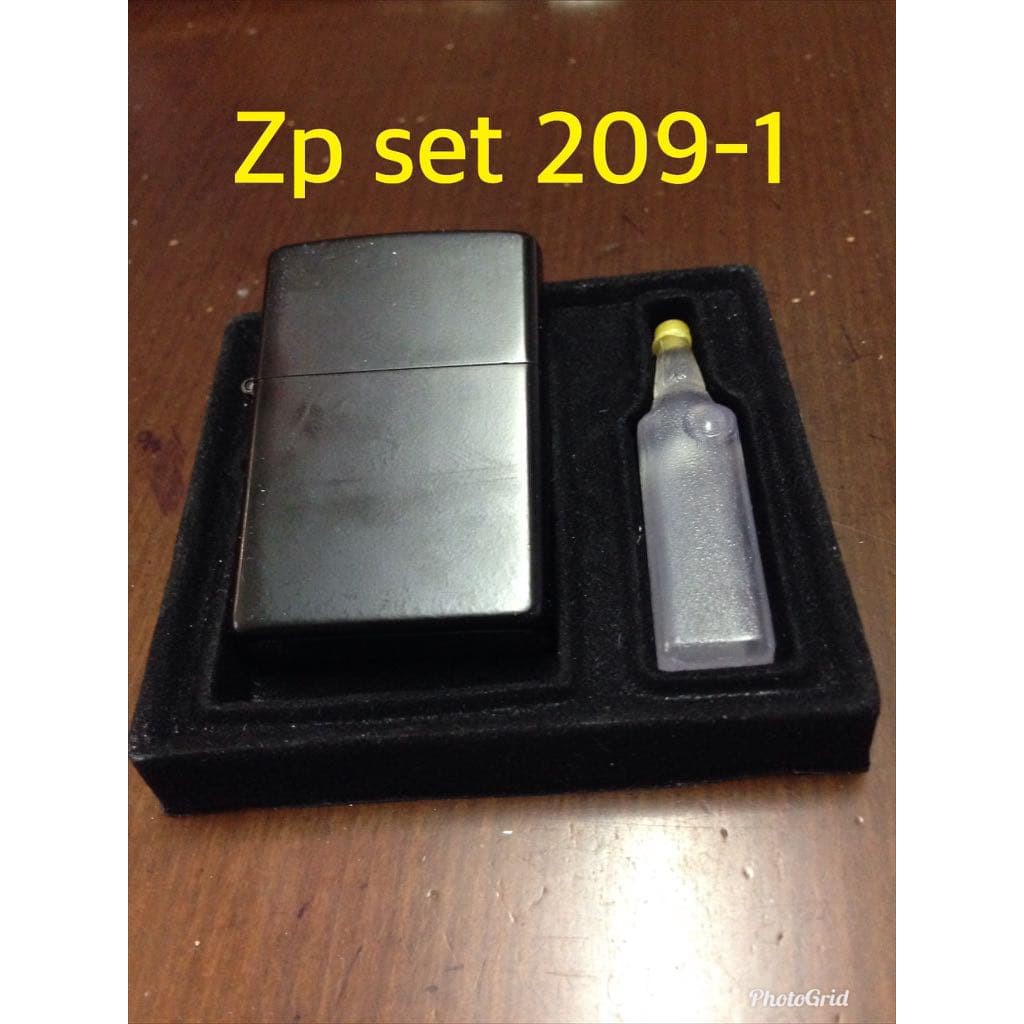 New Trend! BEST SELLER KOREK ZP KOREK MINYAK SET + MINYAK ZP KOREK MINYAK 209 MANCIS PEMANTIK LIGHTER