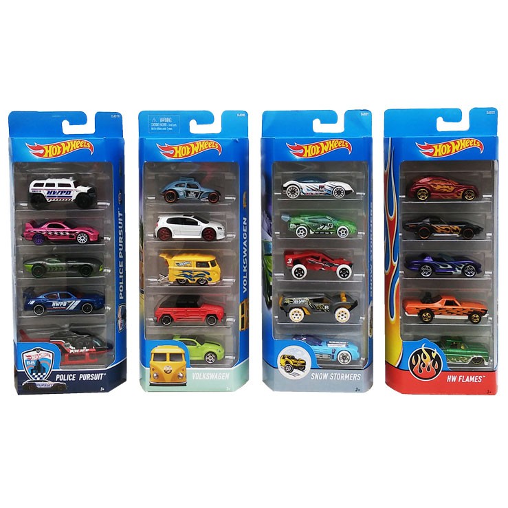 HOT WHEELS PACK ISI 5PC - DJD20