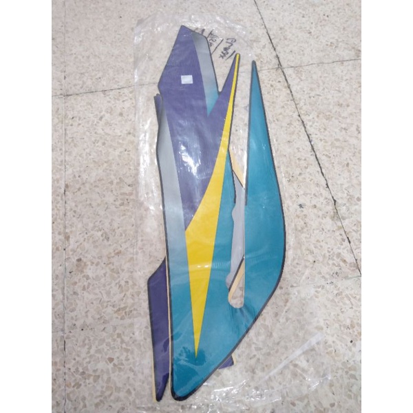 (BAYAR DI TEMPAT) striping Gl Max 2002 striping lis stiker standar original Honda GL Max 2002