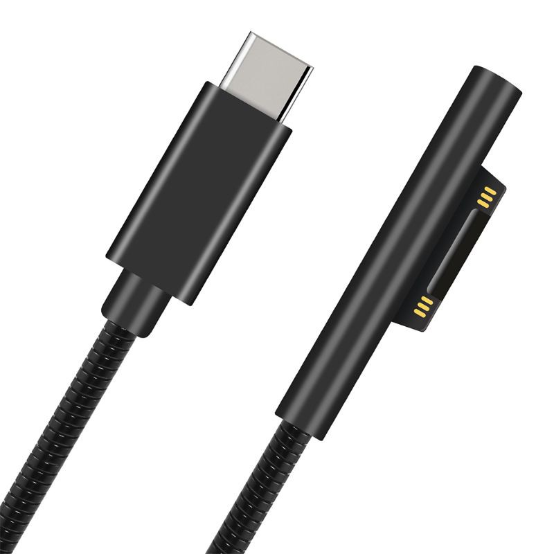 Vivi Kabel Charger Power Tipe C Fast Charging Untuk Microsoft Surface Pro 3 4 5 6 7