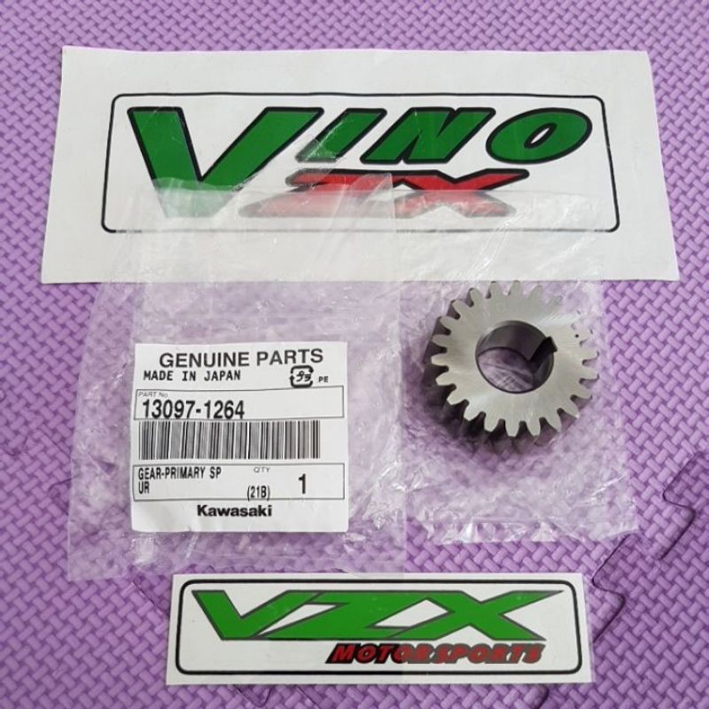 Gigi Primer Gear Primary Spur Ninja 150 R SS RR KRR Original Kawasaki