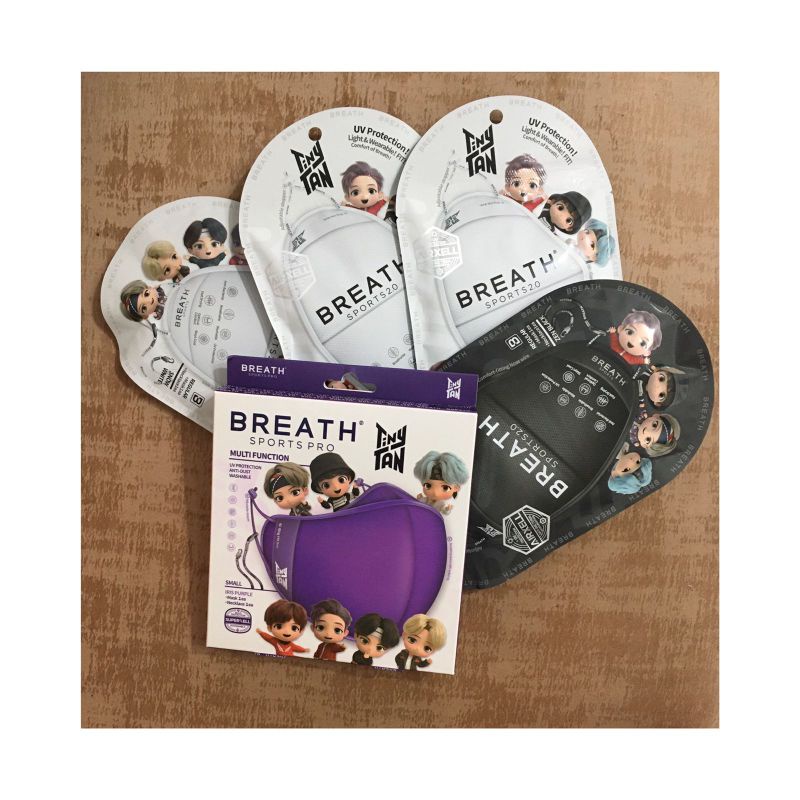 READY - Tinytan Breath Sports Mask (White)