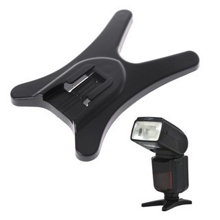 Base Hot Shoe Stand Dudukan Untuk Flash Light Camera