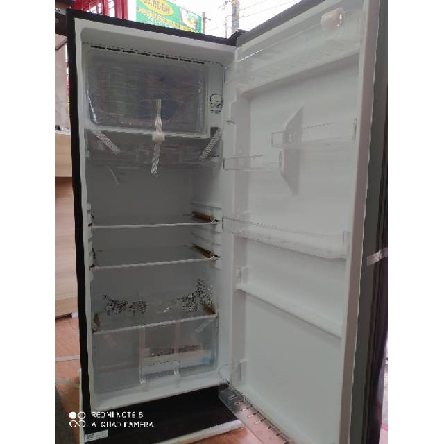 Kulkas 1 Pintu Toshiba GR-RD235CC Kapasitas Jumbo 190 L Tinggi 128 CM Low Watt