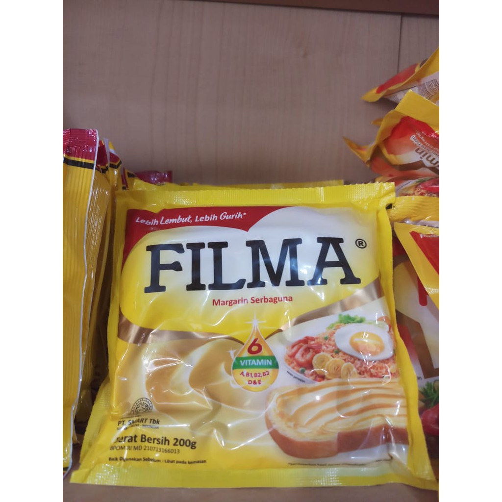 

FILMA MARGARINE 200 GRAM FILMA SACHET